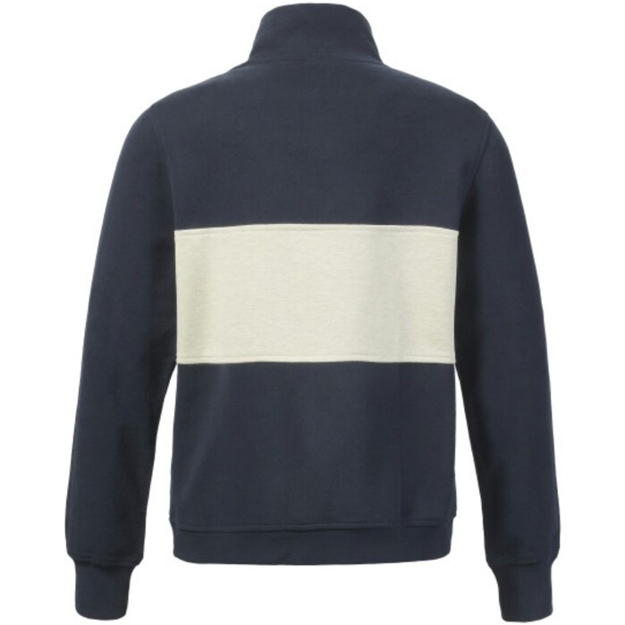 Musto Mujer Navy 2024 Sudadera 1/2 Cremallera 85021 - / Oat